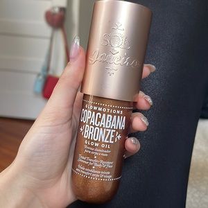 shimmering body oil sol de janeiro